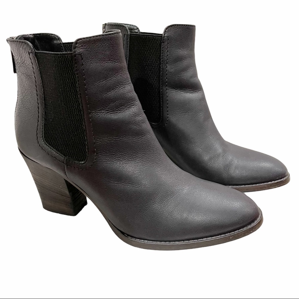 Aquatalia By Marvin K. Fabien Black Leather Sz 10